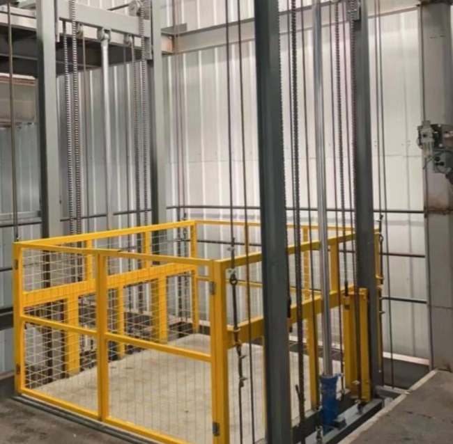 吴江导轨式升降机一般加工周期